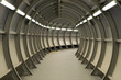 Tunnel made of metal construction