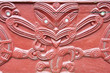 Maori wood carving