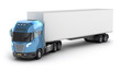 Illustration: Modern truck with cargo container, My own Design. Modern truck with cargo container, My own Design.