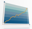 blue business graph blue business graph