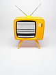 Old fashioned TV set