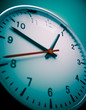 Wall clock wide angle