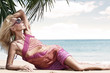 on beach