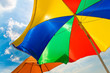 Sonnenschirme, Sommer, Strandleben
