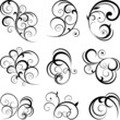 Swirling flourishes decorative