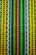 Pattern woven in Thailand. Pattern woven in Thailand.
