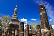 Buddha image and a stupa at Sukhothai, Thailand. #1