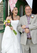 Bride and her Father leaving the House Bride and her Father leaving the House