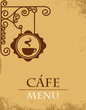 Ancient street signboard coffee house Ancient street signboard coffee house