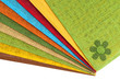 Floral swatches. Isolated Floral swatches. Isolated