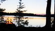 Lagerfeuerromantik am see
