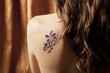 glitter tattoo
