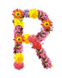 flower letter