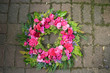 Blumenkranz rosa Rosen