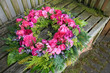 Blumenkranz rosa Rosen