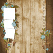 beautiful  frames on grunge background