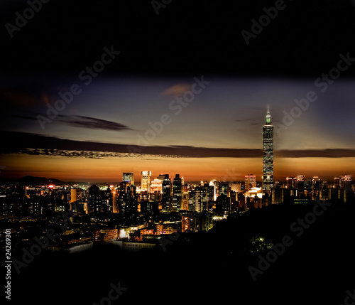 Photo: Urban City by Night Urban City by Night