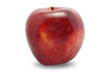 Red apple isolated on white