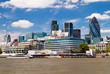 The City of London skyline in a summer day The City of London skyline in a summer day