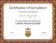 Certificate of Completion Template Certificate of Completion Template