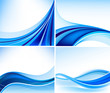 Abstract background set Abstract background set