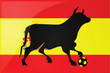Bull Spanish soccer