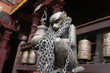 Monkey with a chain.