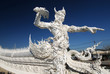 Big scapute in White Temple (rongkun),Chiang Rai, Thailandia.