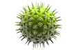 Digital illustration of MICROBES ET BACTERIAS