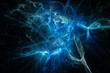 hintergrund, universum, sternennebel, abstrakt, blau