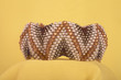Bracelet from hand-worked beads Bracelet from hand-worked beads