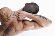 Sexy male's back