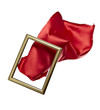 silk satin fabric texture background wooden frame silk satin fabric texture background wooden frame