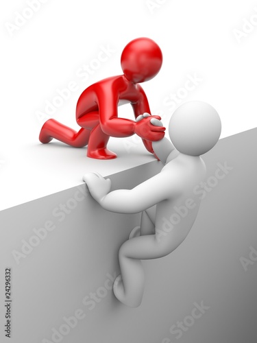 Illustration: Helping hand Helping hand