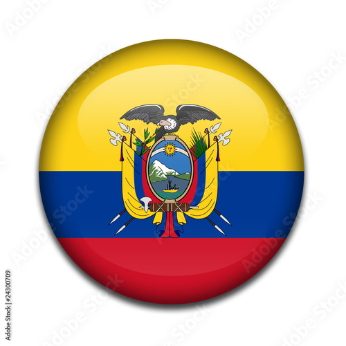 Chapa bandera Ecuador