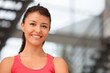 beautiful athletic woman