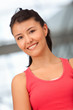 beautiful athletic woman