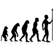 human evolution.Vector