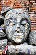 Buddhist ruins.