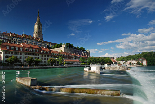 Photo: Schwellenmätteli an der Aare in Bern Schwellenmätteli an der Aare in Bern