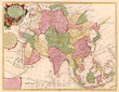 Ancient map of Asia Ancient map of Asia