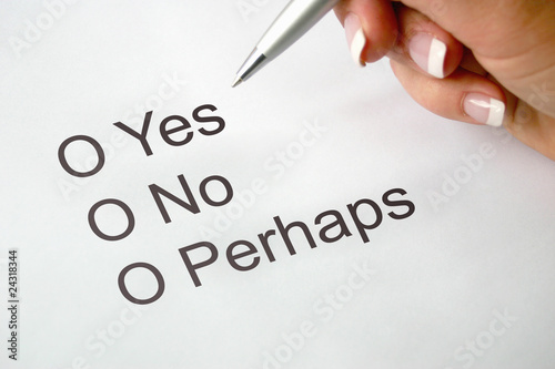 Foto: Yes-No-Perhaps Yes-No-Perhaps