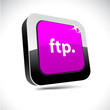 FTP 3d square button.
