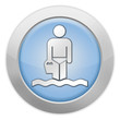 Light Colored Icon "Wading"