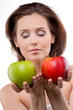 Beautiful health woman.