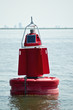 Buoy marking the navigable depth in the Netherlands. Buoy marking the navigable depth in the Netherlands.
