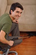 Man doing the housework