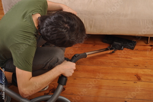 Photo: Man doing the housework Man doing the housework