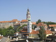 Stadtansicht Krummau, Tschechische Republik, Europa Stadtansicht Krummau, Tschechische Republik, Europa