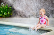 Little girl on vacation